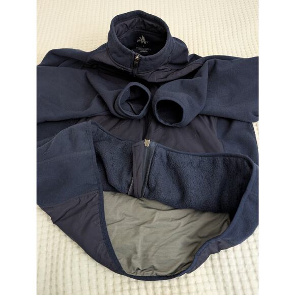 Johnnie O Mario Mix Media Water Repellent Zip-Up Jacket Twilight - Picture 9 of 16